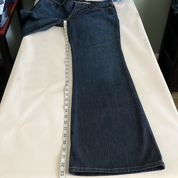Karen Kane Denim Bootcut Mid Rise Size 10 - Picture 7 of 16